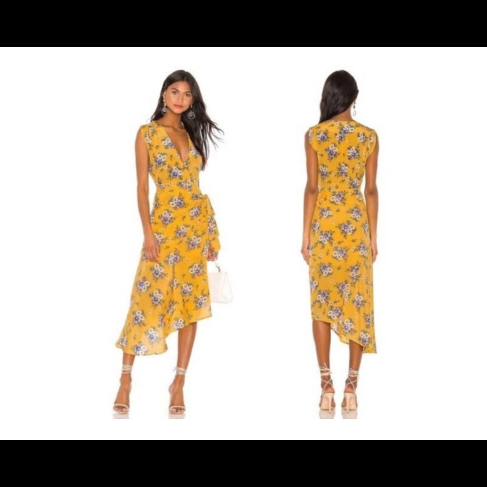 Yumi Kim Bouquet Silk Dress, Small Petite